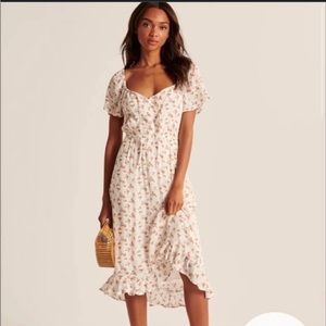 Abercrombie Easy waist midi dress